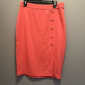 NY & Company Women's Pink Knee Length Pencil Skirt Size 12